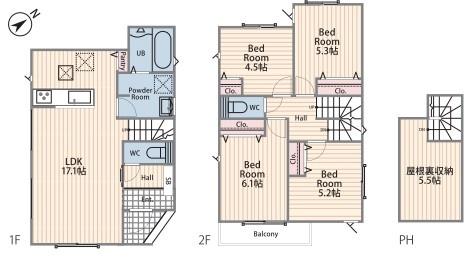 新築戸建　旭区市沢町６期