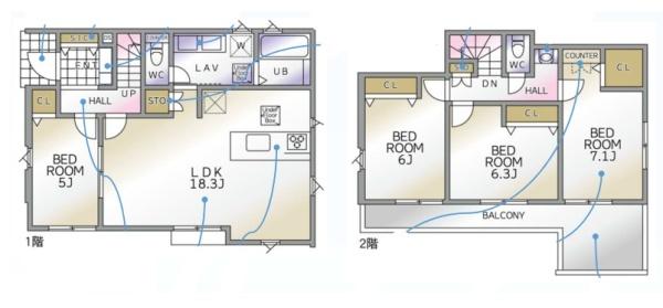 新築戸建　南区六ツ川３丁目　２期