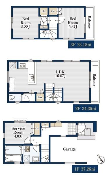 新築戸建　西区元久保町010②　１号棟