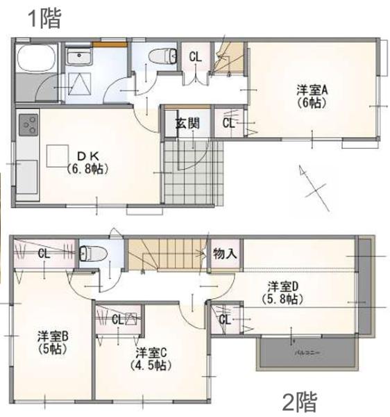 再生戸建 港北区新吉田町