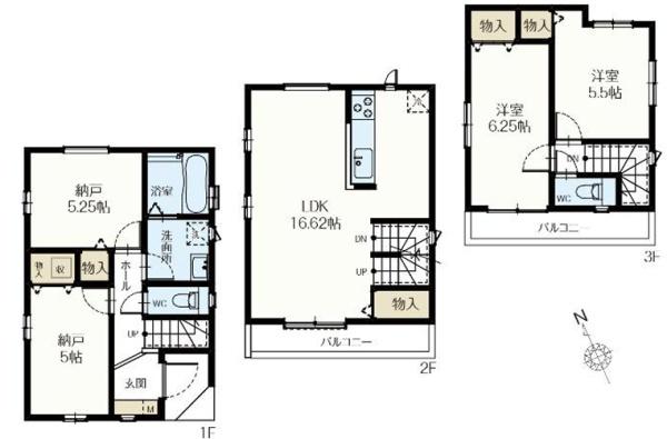 新築戸建 高津区溝口6丁目735番 D号棟