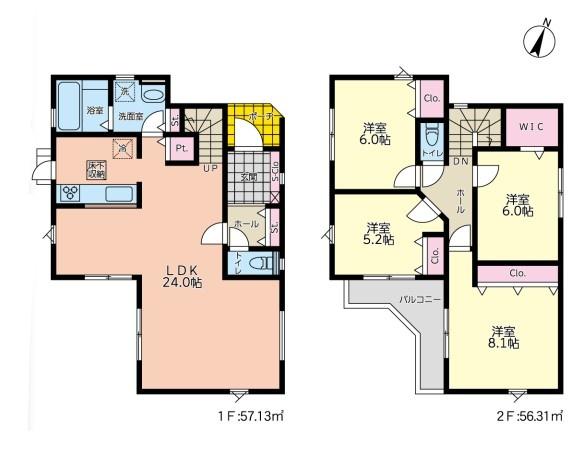 新築戸建　ウインビュ東朝比奈