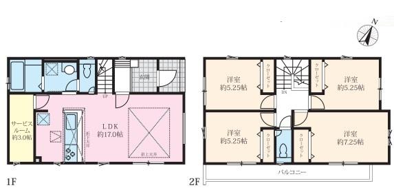 新築戸建 瀬谷区二ツ橋町 2号棟