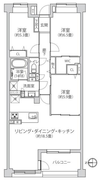 ライオンズマンション武蔵新城緑園の街壱番館
