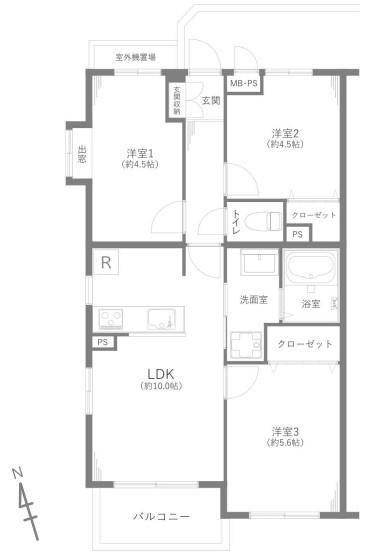 サングレイス下永谷壱番館