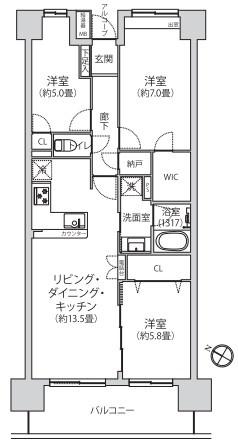 フォレストパーク四季彩の丘C棟