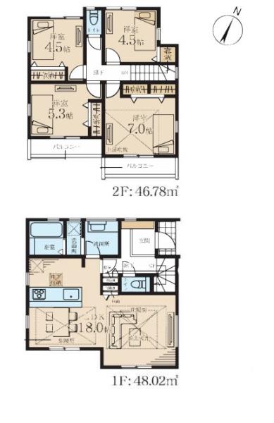 新築戸建　磯子区洋光台４丁目　１号棟