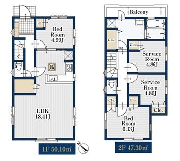 新築戸建　港北区篠原西町０３２Ⅱ③　２号棟