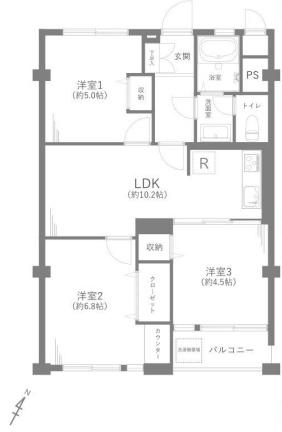 南永田団地１－３号棟