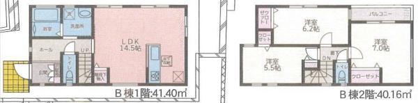 横浜市戸塚区秋葉町　新築分譲住宅全２棟　Ｂ棟