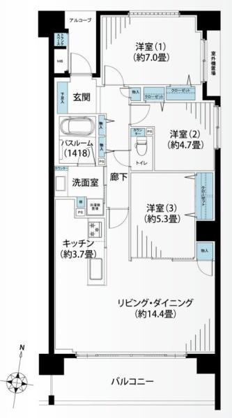 グランシーナ東寺尾