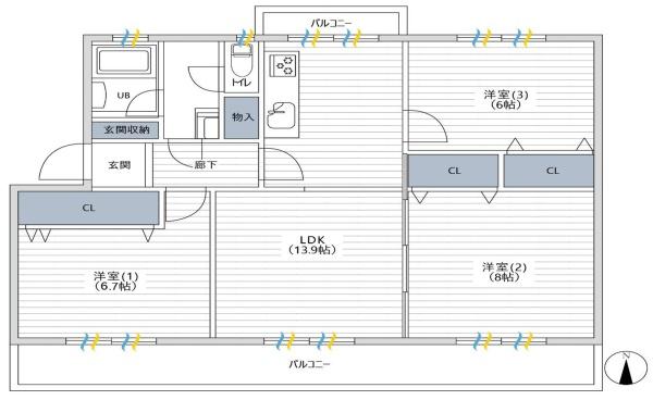 港南台ひばり団地