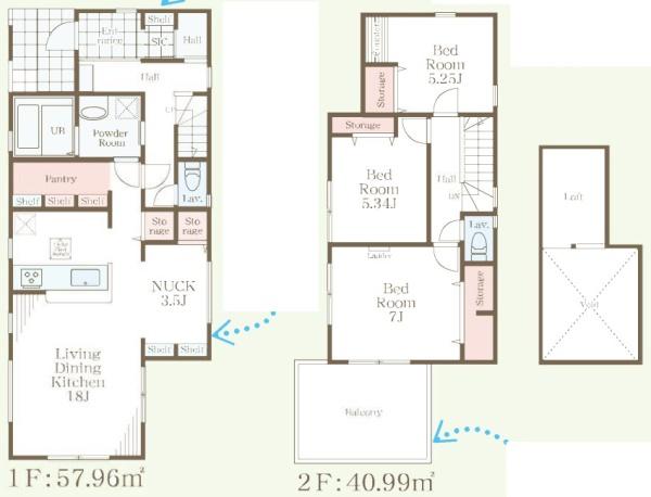 横浜市港南区港南台6丁目第2　新築分譲住宅全2棟　1号棟