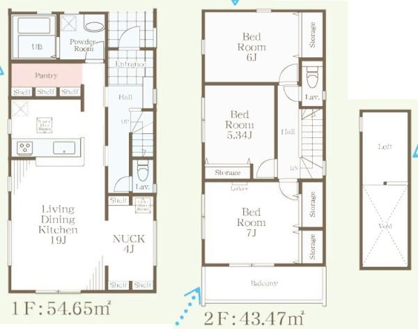 横浜市港南区港南台6丁目第2　新築分譲住宅全2棟　2号棟