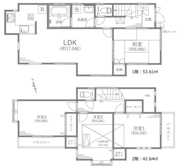 横浜市保土ケ谷区法泉３丁目の中古一戸建て
