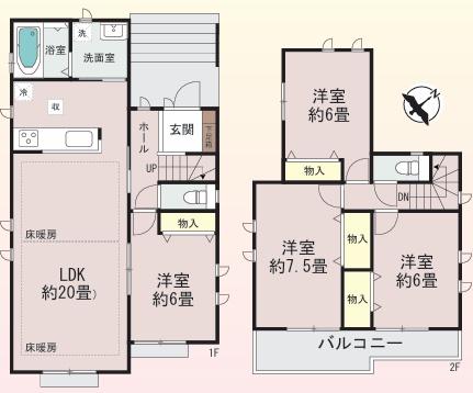 横浜市磯子区洋光台６丁目　新築戸建　2号棟