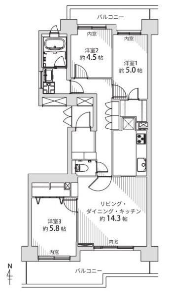 若葉台団地４－３０号棟