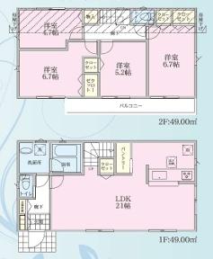 横浜市旭区上白根３丁目の新築一戸建