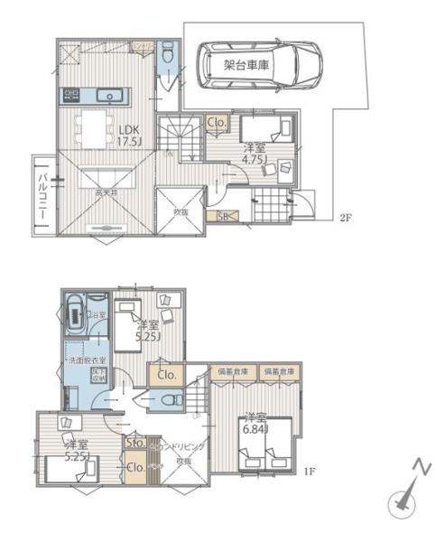 新築戸建　三ツ沢中町Ⅱ　1号棟