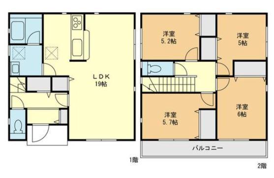 新築戸建　横浜市保土ヶ谷区常盤台第5全5棟　2号棟