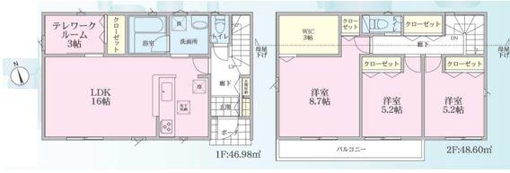新築戸建　旭区善部町第8全2棟　2号棟