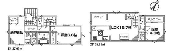 新築戸建　横浜市南区永田北244②2号棟