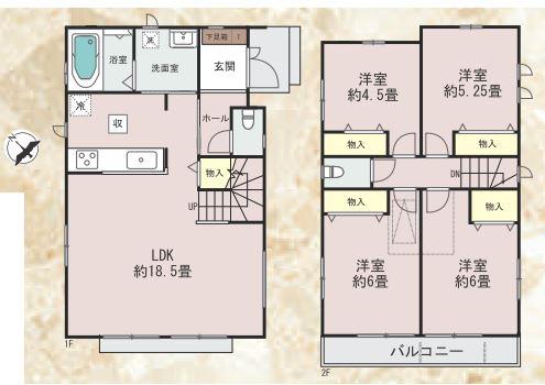 新築戸建　鶴見区北寺尾8期　1号棟