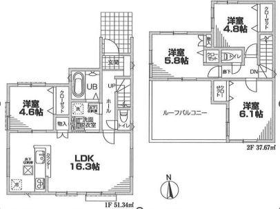 新築戸建　横浜市磯子区洋光台123②　1号棟