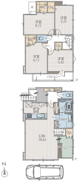 新築戸建　保土ケ谷区仏向西Ⅳ　3号棟