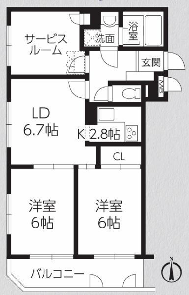 サングレイス鶴ヶ峰弐番館