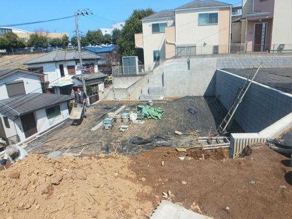 横浜市保土ケ谷区岩崎町　建築条件なし売地全2区画　A区画