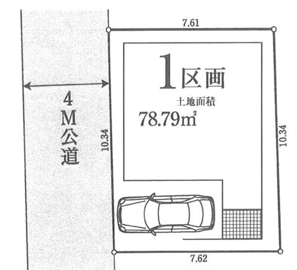 横浜市中区本牧原　建築条件なし売地　１区画