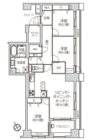 クレッセントユーパリノスの丘パームヒルズ