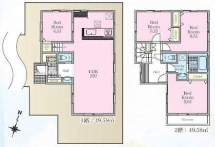 新築戸建　横浜市保土ケ谷区仏向町RIV　B号棟