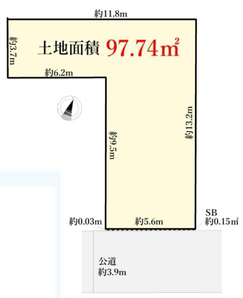 横浜市西区中央2丁目Ⅱ　建築条件無し売地