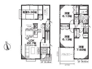 新築戸建　横浜市保土ケ谷区常盤台　1号棟