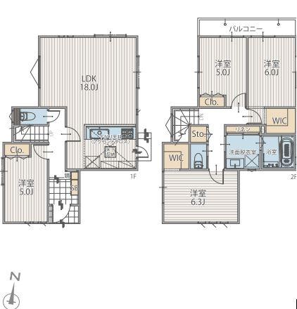 新築戸建　横浜市磯子区岡村4丁目　1号棟