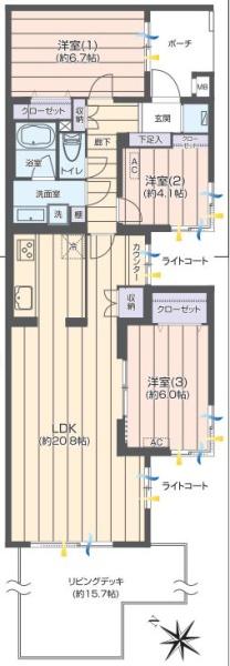 ルネ上星川２号棟