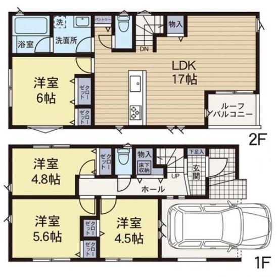 新築戸建　吉田町Ⅱ　1号棟