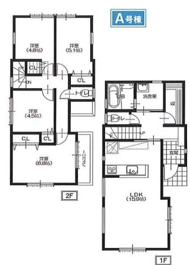 新築戸建　六ッ川2丁目Ⅱ　A号棟