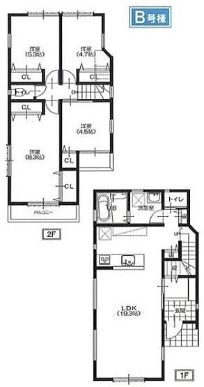 新築戸建　六ッ川2丁目Ⅱ　B号棟