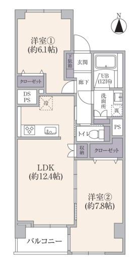 天王町スカイハイツ６号棟