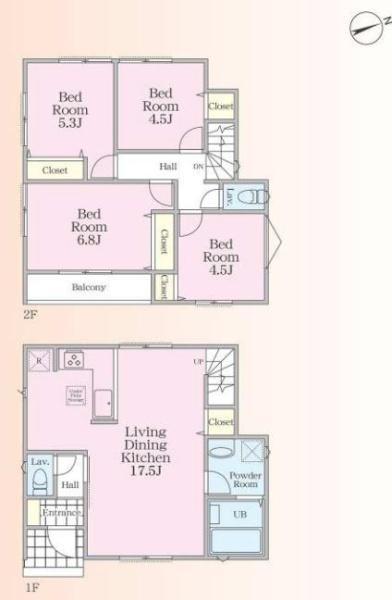 新築戸建　横浜市港北区篠原東3丁目　B号棟