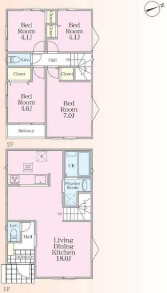 新築戸建　横浜市港北区篠原東3丁目　C号棟