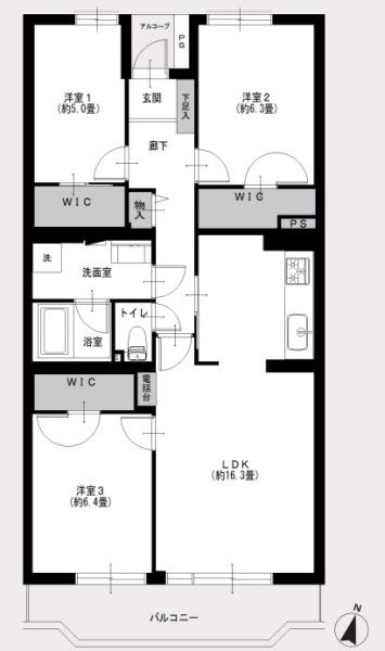 グリーンハイム弥生台C地区　12