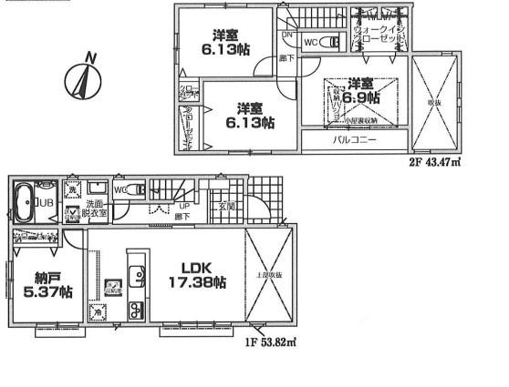 新築戸建　横浜市磯子区洋光台633③　2号棟
