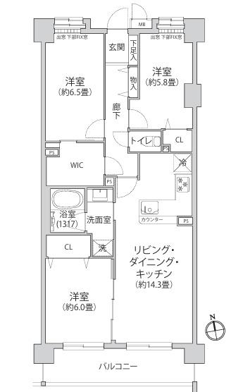 クレストフォルム中山
