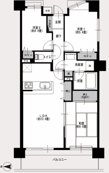 市が尾南パークホームズ