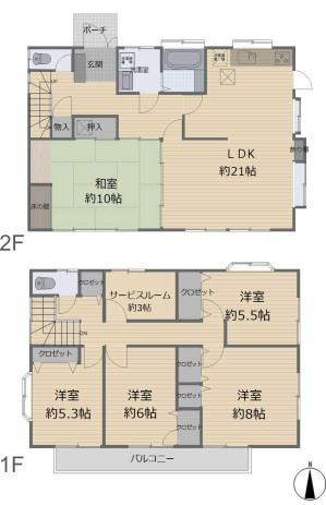 横浜市旭区上白根２丁目の中古一戸建て