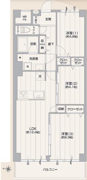 ライネスハイム綱島壱番館